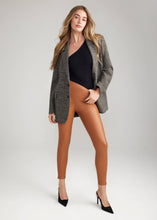 Load image into Gallery viewer, Yummie - Faux Leather Shaping Legging with Side Zip: M / Black
