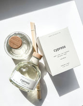Load image into Gallery viewer, yam collective - Cypress - Clove + Blue Spruce Reed Diffuser

