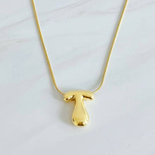 Load image into Gallery viewer, Ellison+Young - Balloon Letter Initial Necklace: R
