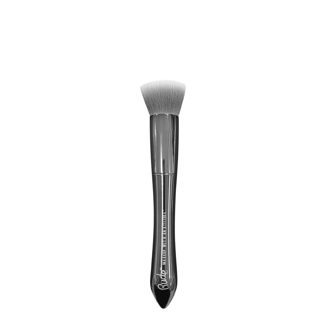 Rude Cosmetics - Silver Bullet Flat Foundation Brush