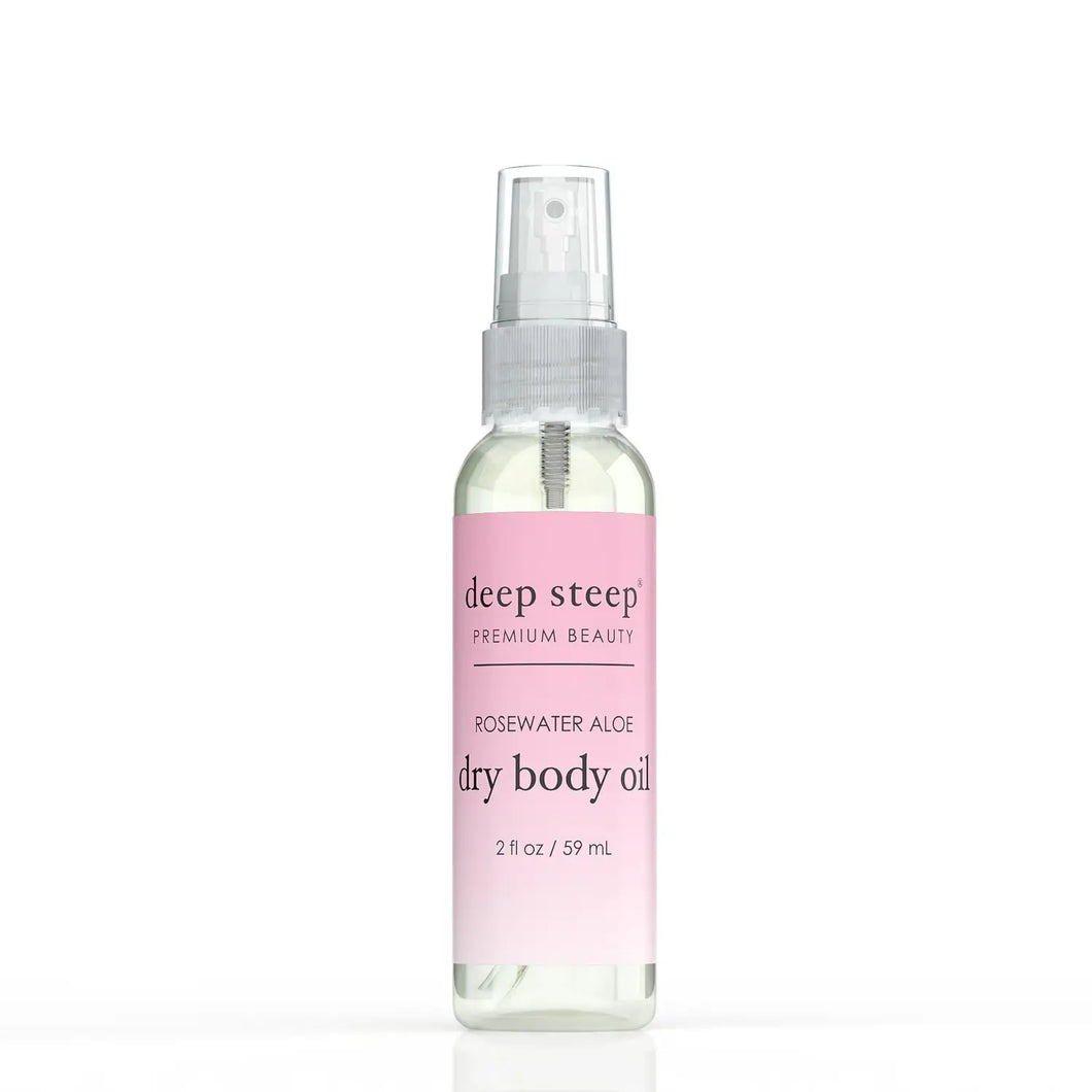 Dry Body Oil - Rosewater Aloe 2oz