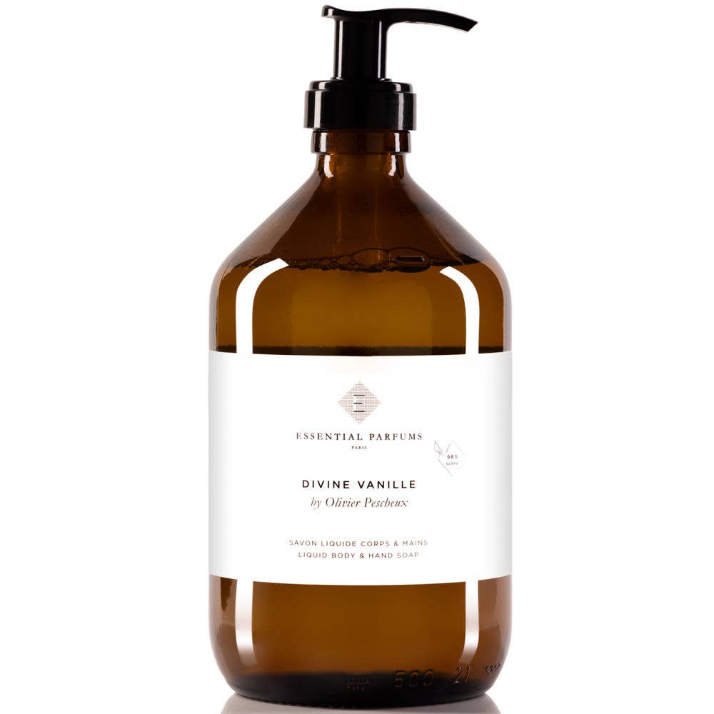 ESSENTIAL PARFUMS - Hand & Body Soap Divine Vanille - 500ML