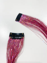 Load image into Gallery viewer, Shop Hotline - Clip In Hair Tinsel: Light Pink
