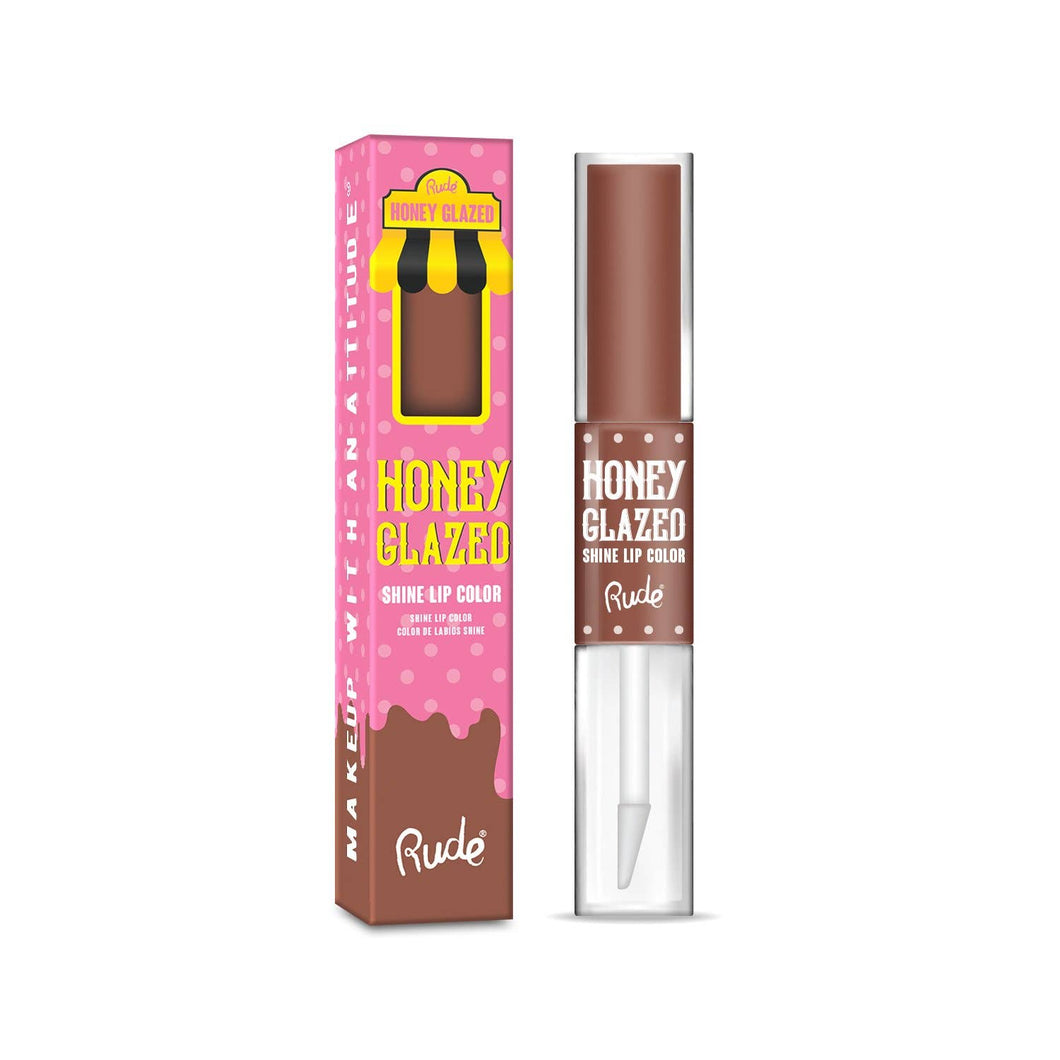 Rude Cosmetics - Honey Glazed Matte Ultra Shine Lip Gloss Color