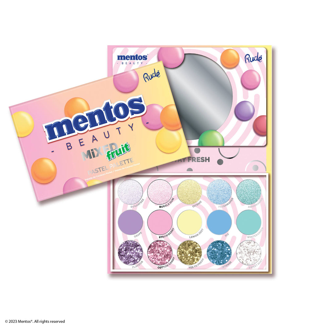 Rude Cosmetics - Mentos Mixed Fruit Pastel Palette