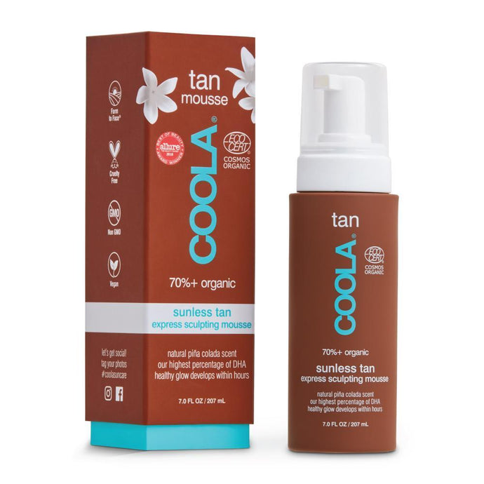 COOLA - COOLA Organic Sunless Tan Express Sculpting Mousse